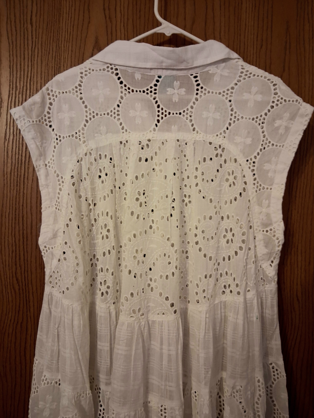 Jaded Gypsy Eyelet Button Down Dress / Duster Sz S/M - Picture 10 of 12